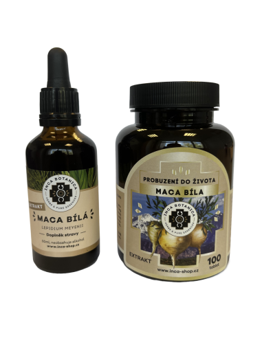 Maca bílá tablety + extrakt